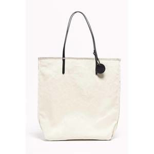 NEW JACK GOMME women's amie tote in cream/black trim